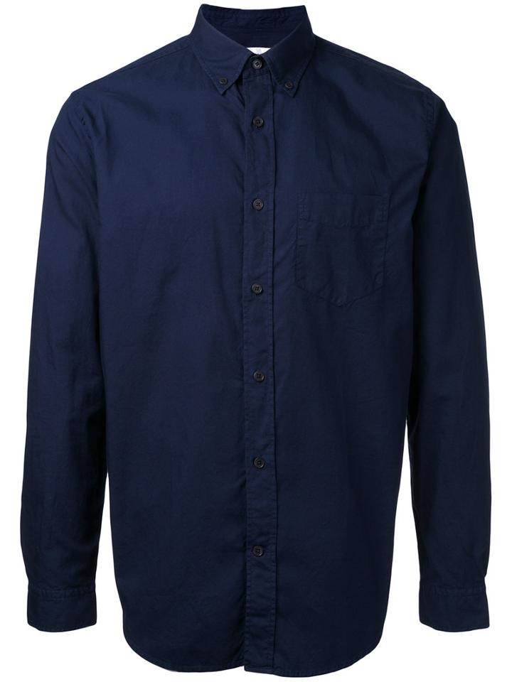 Organic Oxford Shirt - Men - Cotton - L, Blue, Cotton, Gant Rugger