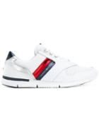 Tommy Hilfiger Lightweight Metallic Detail Sneakers - White