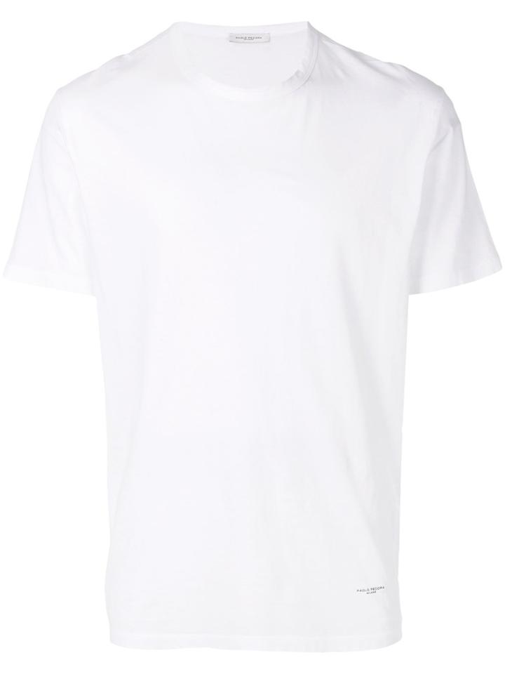 Paolo Pecora Crew Neck T-shirt - White
