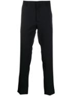 Lanvin Slim-fit Tailored Pleated Trousers - Blue