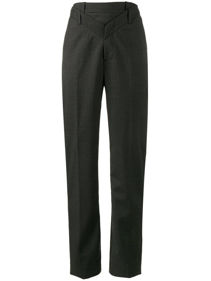 Y / Project - Y-cut Waist Trousers - Men - Cotton/acetate/wool - 48, Black, Cotton/acetate/wool