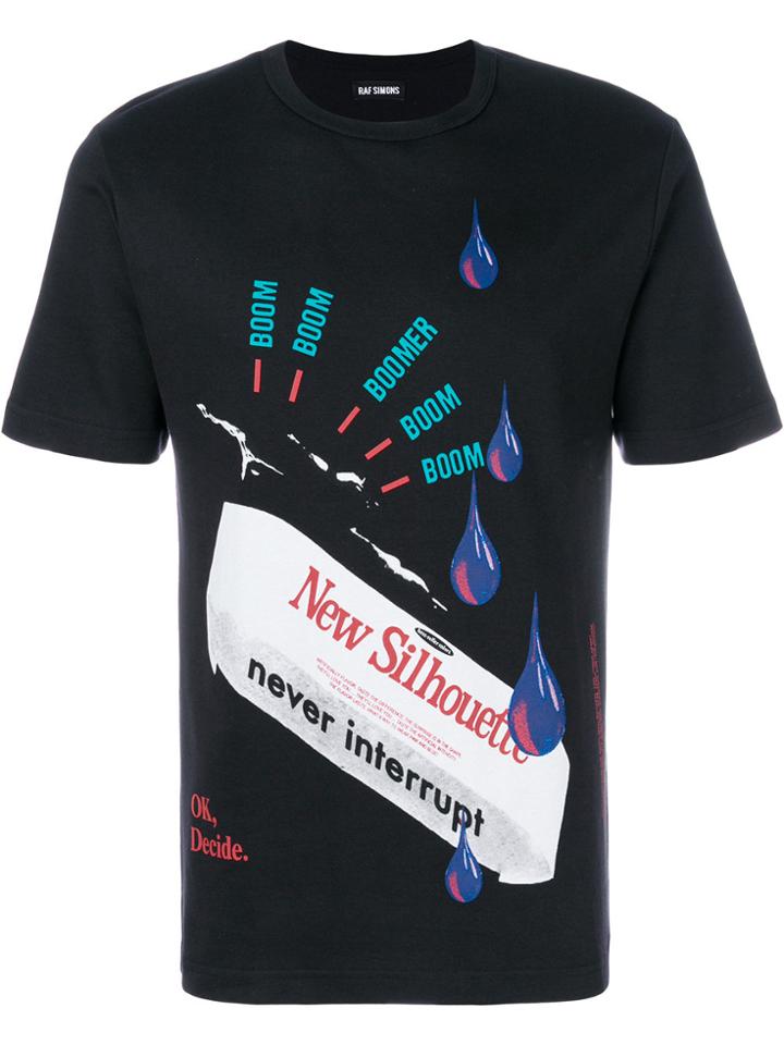 Raf Simons New Silhouette T-shirt - Black