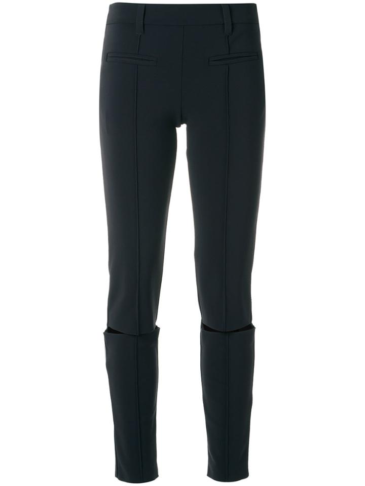 Gloria Coelho Skinny Trousers - Black