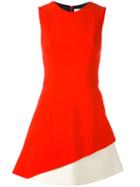 Fausto Puglisi - Colour-block Dress - Women - Silk/acetate/viscose - 38, Red, Silk/acetate/viscose
