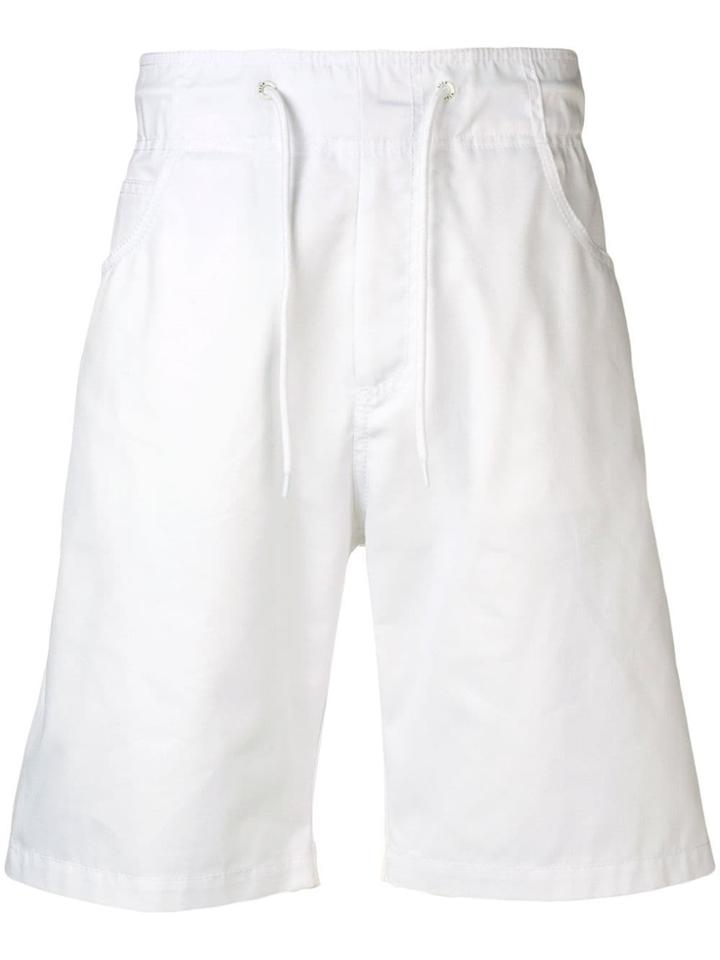 Msgm Straight-leg Shorts - White