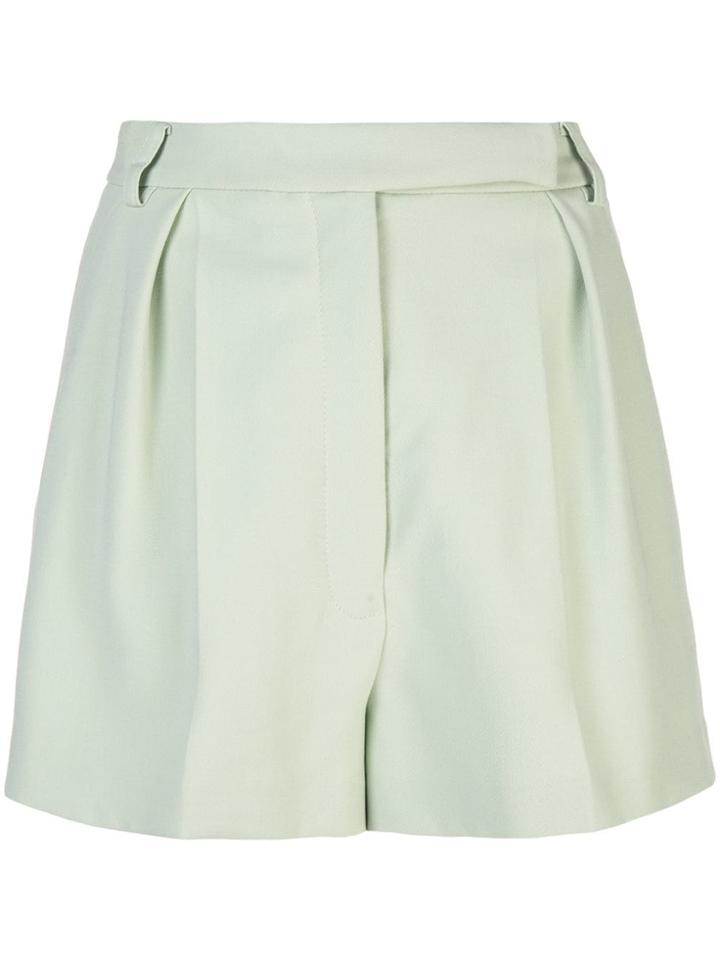 Carolina Herrera High-waisted Shorts - Green