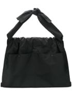 Issey Miyake Men Oversized Messenger Bag - Black