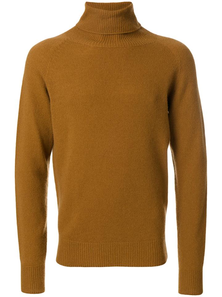 Barena Knitted Roll-neck Sweater - Brown