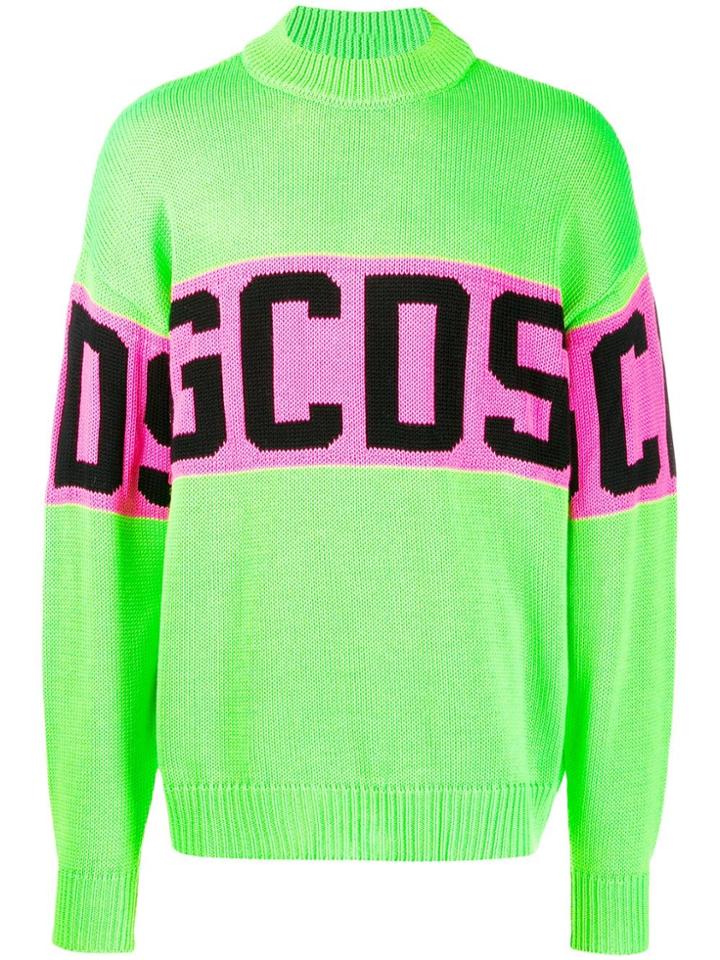 Gcds Logo Jumper - Green