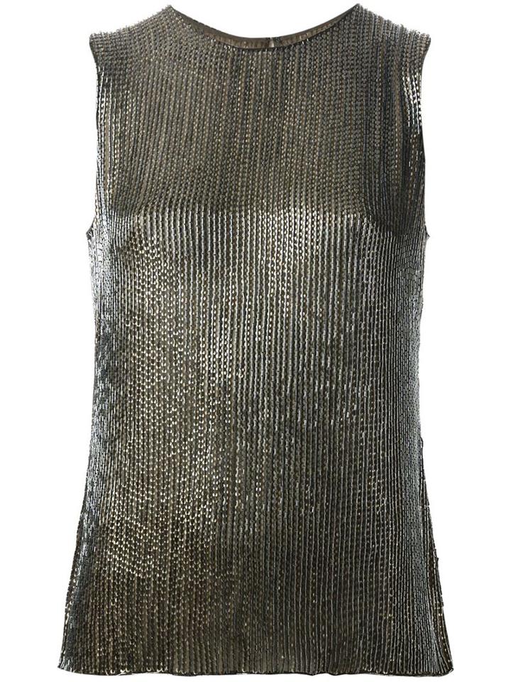 Jason Wu Sleeveless Beaded Top