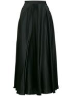Msgm Full Maxi Skirt - Black