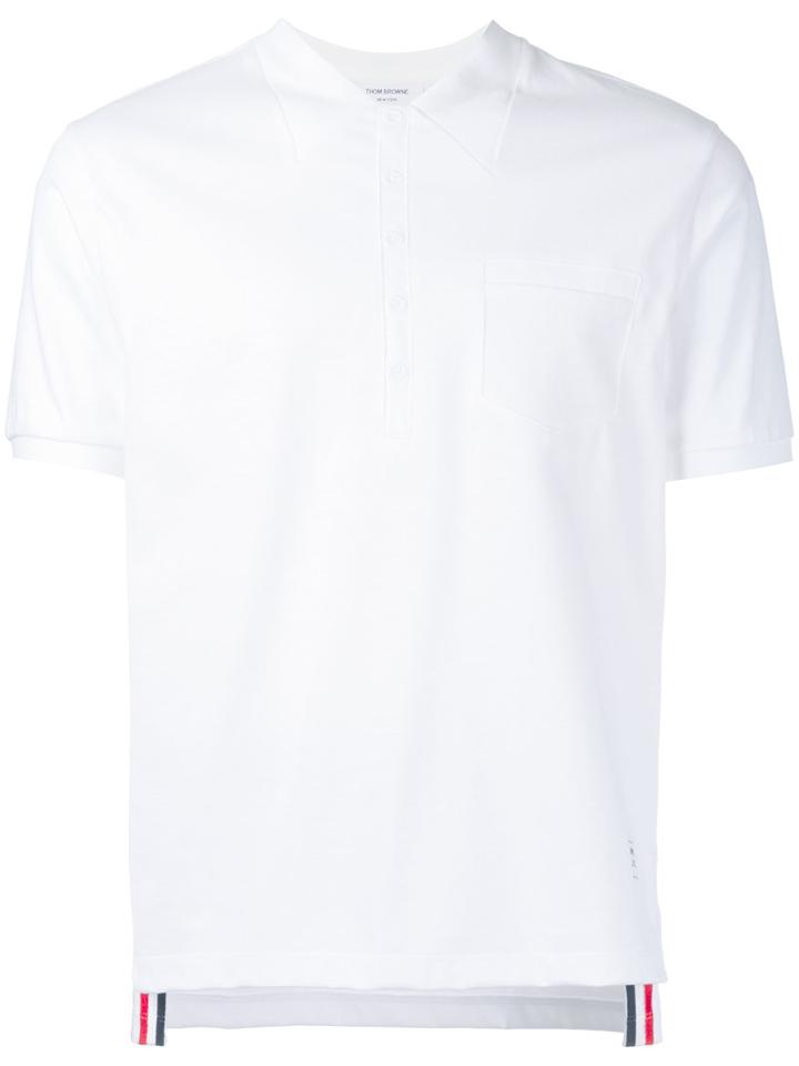 Thom Browne - Classic Polo Shirt - Men - Cotton - 2, White, Cotton