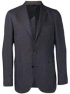 Etro Herringbone Blazer - Blue