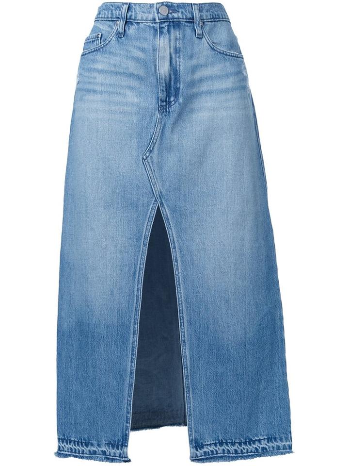 Nobody Denim Celementine Skirt, Women's, Size: 25, Blue, Cotton