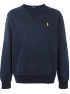 Polo Ralph Lauren Classic Sweatshirt, Men's, Size: Small, Blue, Cotton