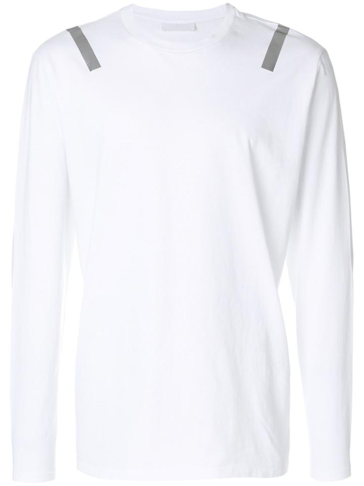 Neil Barrett Stripe Detail Top - White