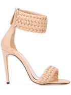 Altuzarra Woven Effect Pumps - Pink & Purple