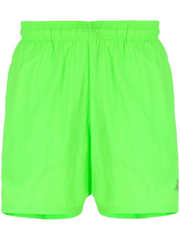 Gosha Rubchinskiy Side-stripe Track Shorts - Green