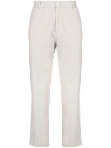 Rowing Blazers Slim Twill Trouser - White
