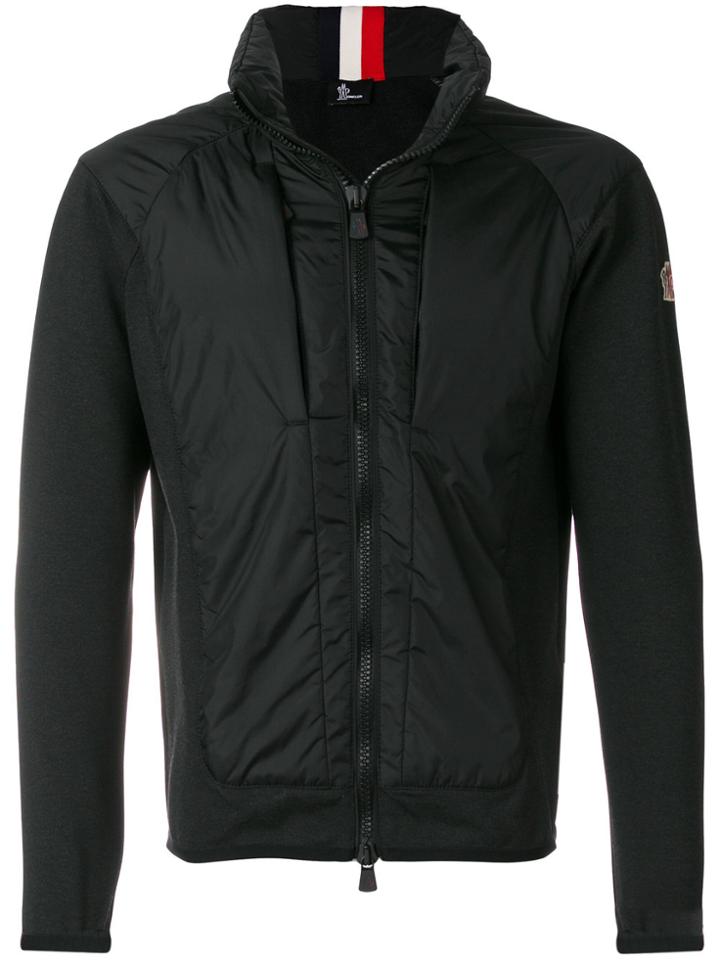Moncler Grenoble Padded Front Jacket - Black