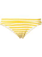 Solid & Striped The Madison Bikini Top - Yellow & Orange