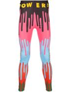 Walter Van Beirendonck Dripping Monster Bike Leggings - Black