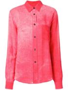 Golden Goose Striped Shirt - Red