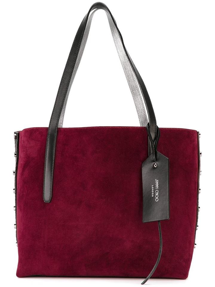 Jimmy Choo 'twist East West' Shopper Tote, Women's, Pink/purple
