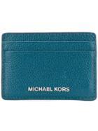 Michael Michael Kors Logo Cardholder Wallet - Blue