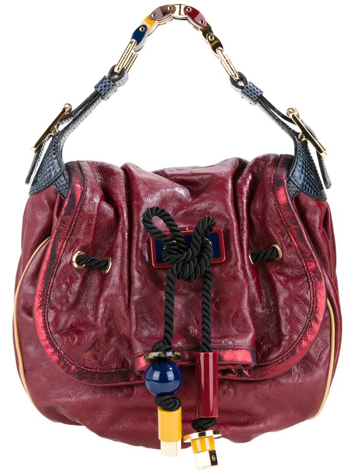 Louis Vuitton Vintage Kalahari Bag - Red