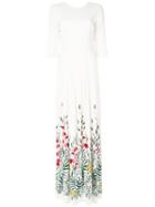 Goat - Camelot Maxi Dress - Women - Elastodiene/spandex/elastane/viscose - 8, White, Elastodiene/spandex/elastane/viscose