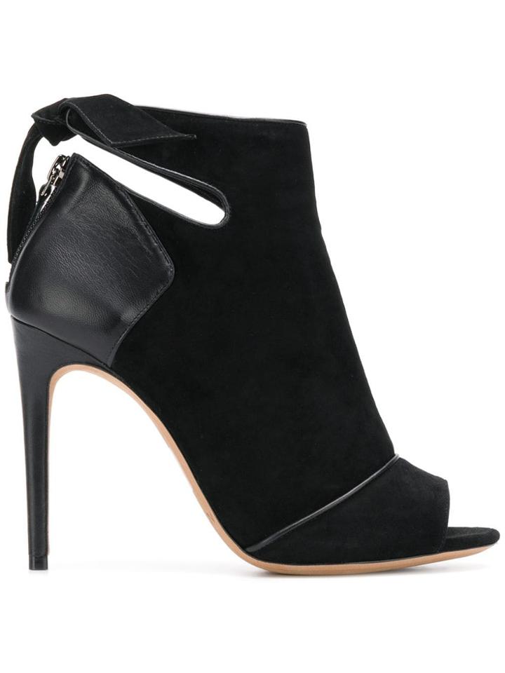 Alexandre Birman Open Toe Pumps - Black