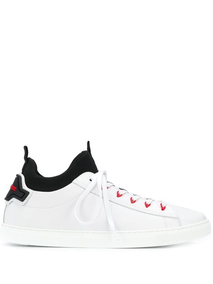 Dsquared2 Sock Insert Sneakers - White