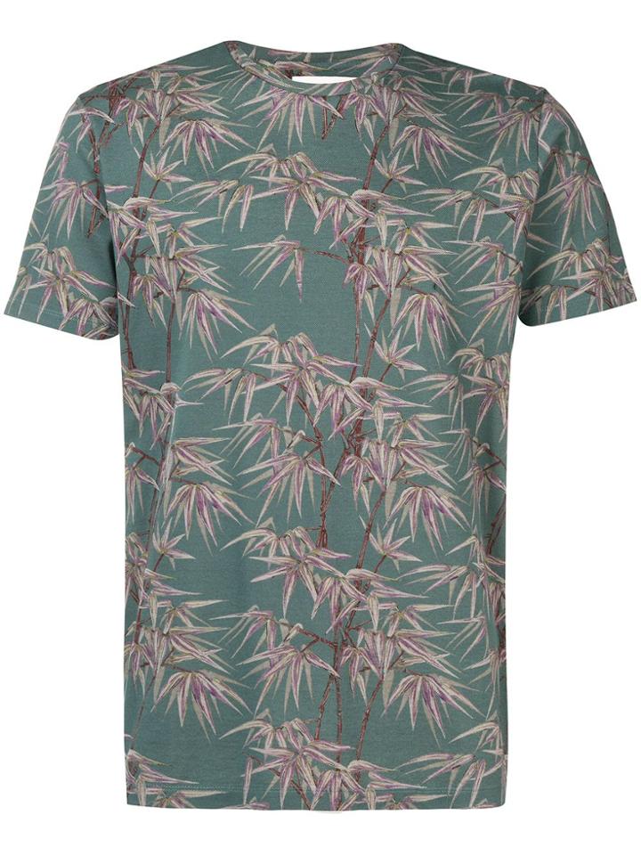 Etro Bamboo Print T-shirt - Green