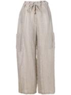 Jean Louis Scherrer Pre-owned 2000's Palazzo Trousers - Grey