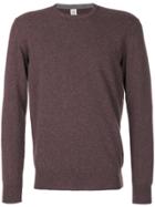 Eleventy Plain Sweatshirt - Pink & Purple