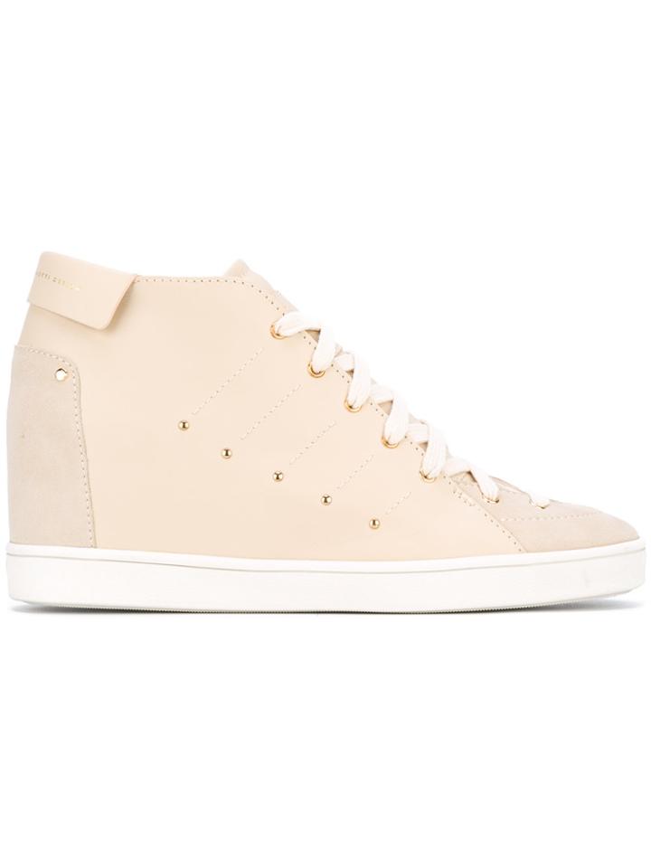 Giuseppe Zanotti Design Ilean Wedge Sneakers - Nude & Neutrals