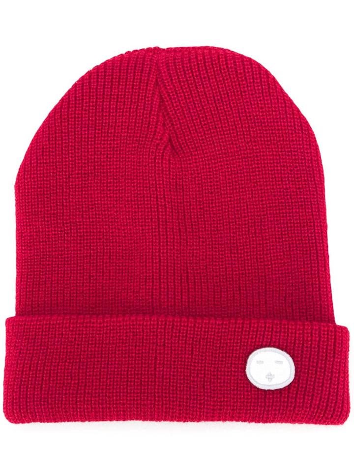 Société Anonyme Logo Patch Beanie - Red