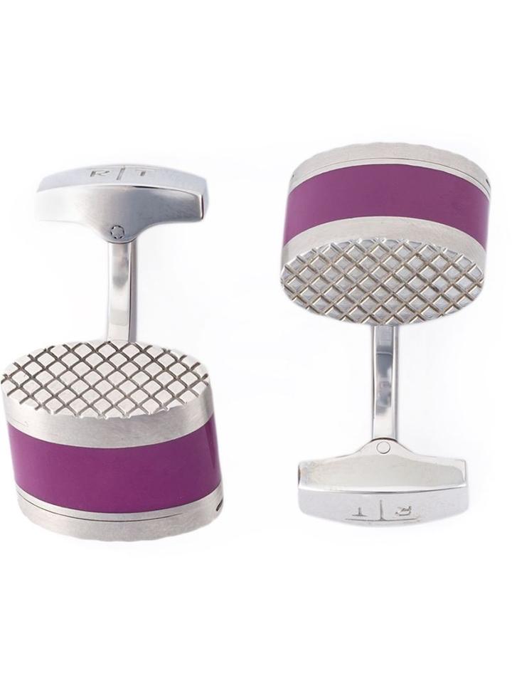 Tateossian Secret Chamber Cufflinks, Men's, Metallic, Silver