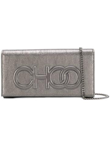 Jimmy Choo Santini Clutch Bag - Silver