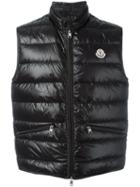 Moncler Gui Padded Gilet, Size: 1, Black, Polyamide/feather Down