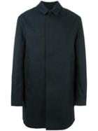 Mackintosh Single Breasted Coat, Men's, Size: 40, Black, Cotton/wool