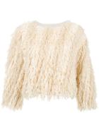 Nk Fringed Blouse - Nude & Neutrals