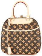 Louis Vuitton Vintage Deauville Cube Hand Bag - Brown