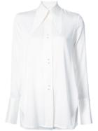 Ellery Pointed Collar Shirt - White