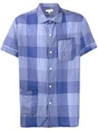 Engineered Garments Plaid Short-sleeve Shirt - Blue