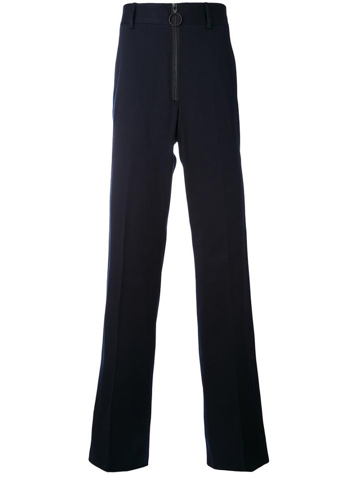 Off-white - Wide Leg Trousers - Men - Cotton/spandex/elastane - L, Blue, Cotton/spandex/elastane