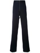 Off-white - Wide Leg Trousers - Men - Cotton/spandex/elastane - L, Blue, Cotton/spandex/elastane
