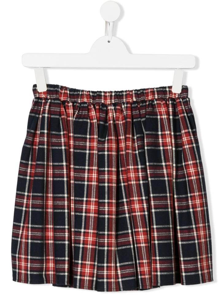 Touriste Tartan Check Skirt - Red