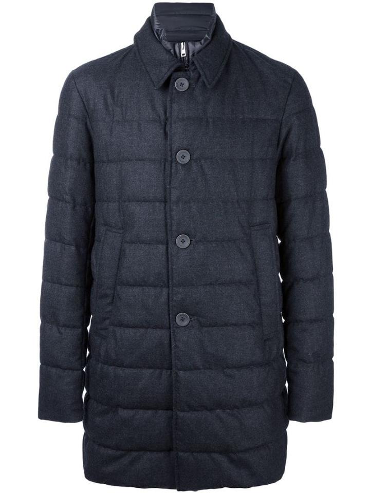 Herno Internal Layer Padded Jacket - Grey